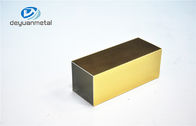 Het oppoetsen het Gouden Profiel van de Aluminiumuitdrijving voor Decoratie met Legering 6063