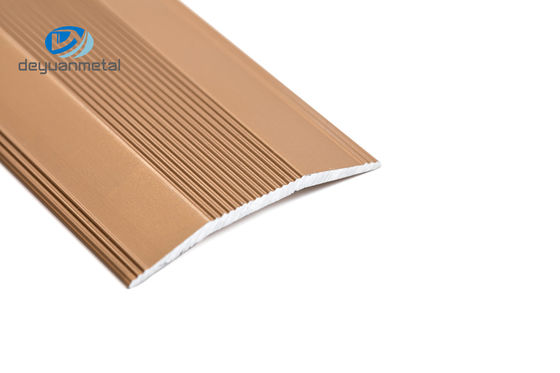 Geanodiseerde de Randversiering van de Aluminiumvloer, 160Mpa-de Strookaluminium van de Vloerdrempel