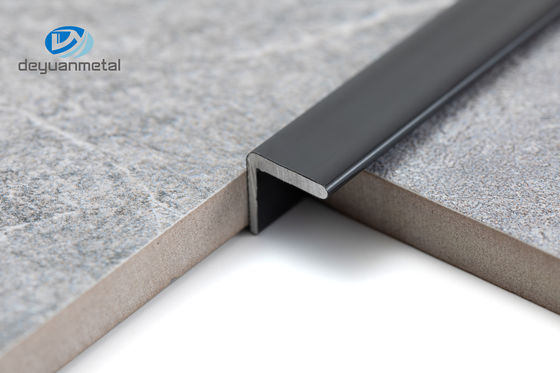De zwarte Geanodiseerde Profielen van het Aluminiumkanaal 10mmx10mm Grootte voor Multiapplication