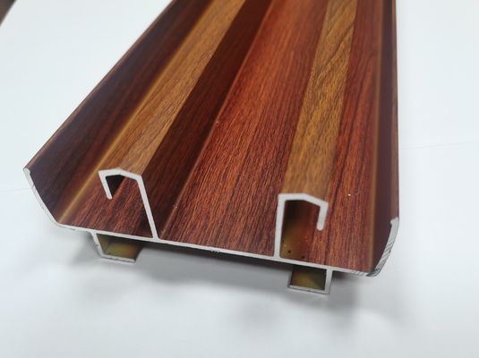 6063 Aluminium schuifprofiel Twee spoor schuifvenster en deur Houten graanprofielen