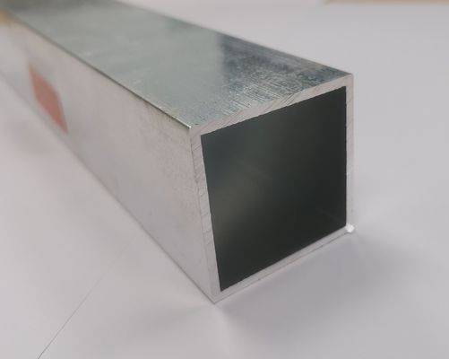 Mill Finish Aluminium Vierkante Tube Extrusie Profielen In 2mm Dikte Op maat
