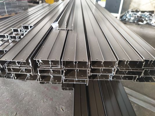 Aluminium Zuid-Afrika Casement Vensterprofielen Poedercoating Wit
