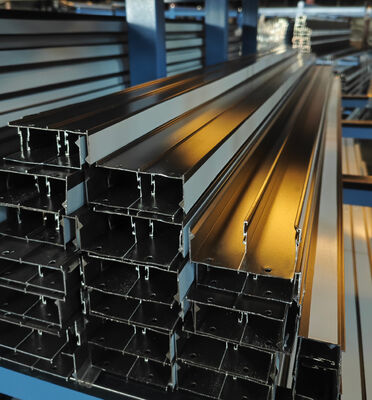 Aluminium patio venster extrusies Profielen poedercoating Brons
