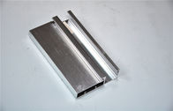 Het zilveren het Borstelen Profiel van de Aluminiumuitdrijving voor Vloerdecoratie met Legering 6463
