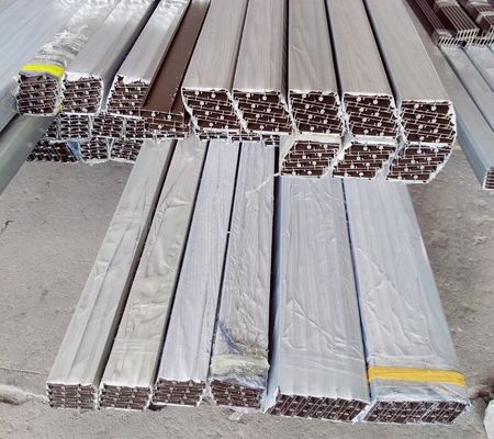 Zuid-Afrika Aluminium schuifvensterprofielen poedercoating