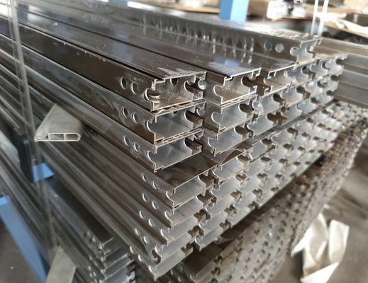 Aluminium Zuid-Afrika Schuifraamprofielen Poedercoating Zwart Wit