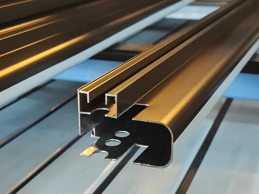 Aluminiumprofiel met poedercoating van legering 6063 voor patiodeuren en ramen