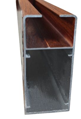 Producent Aluminium ruitprofielen met houtkorrel