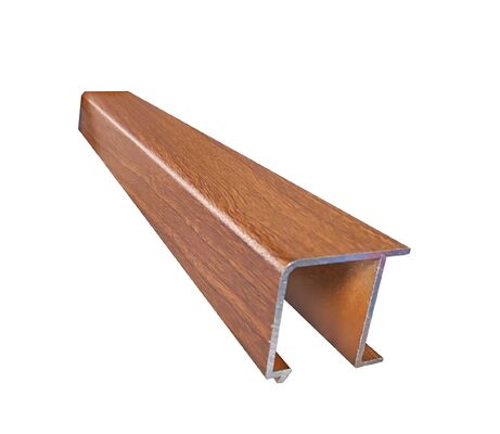 Houten graan aluminium ruiten voor ramen en deuren 6063 T5